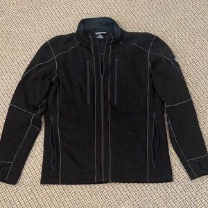 Kuhl Men's Black Lightweight Fleece Jacket